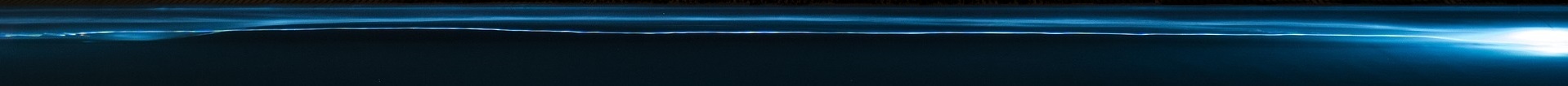 Picture of blue streak of light